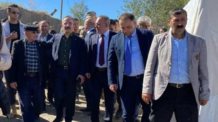 İçişleri Bakan Yardımcısı Çataklı, deprem bölgesinde incelemelerde bulundu