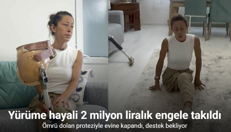 İki çocuk annesi Şerife’nin en büyük hayali: