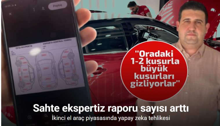 İkinci el araç piyasasında yapay zeka tehlikesi