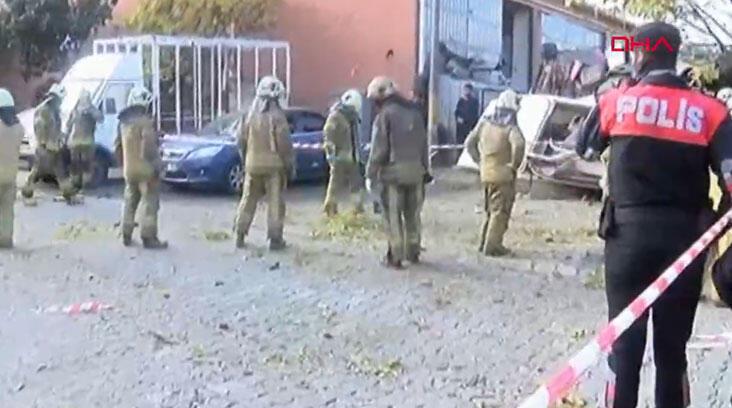 İkitelli Esenler Sanayi Sitesi'nde iş yerinde patlama