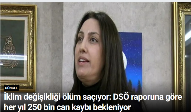 İklim değişikliği ölüm saçıyor: DSÖ raporuna göre her yıl 250 bin can kaybı bekleniyor