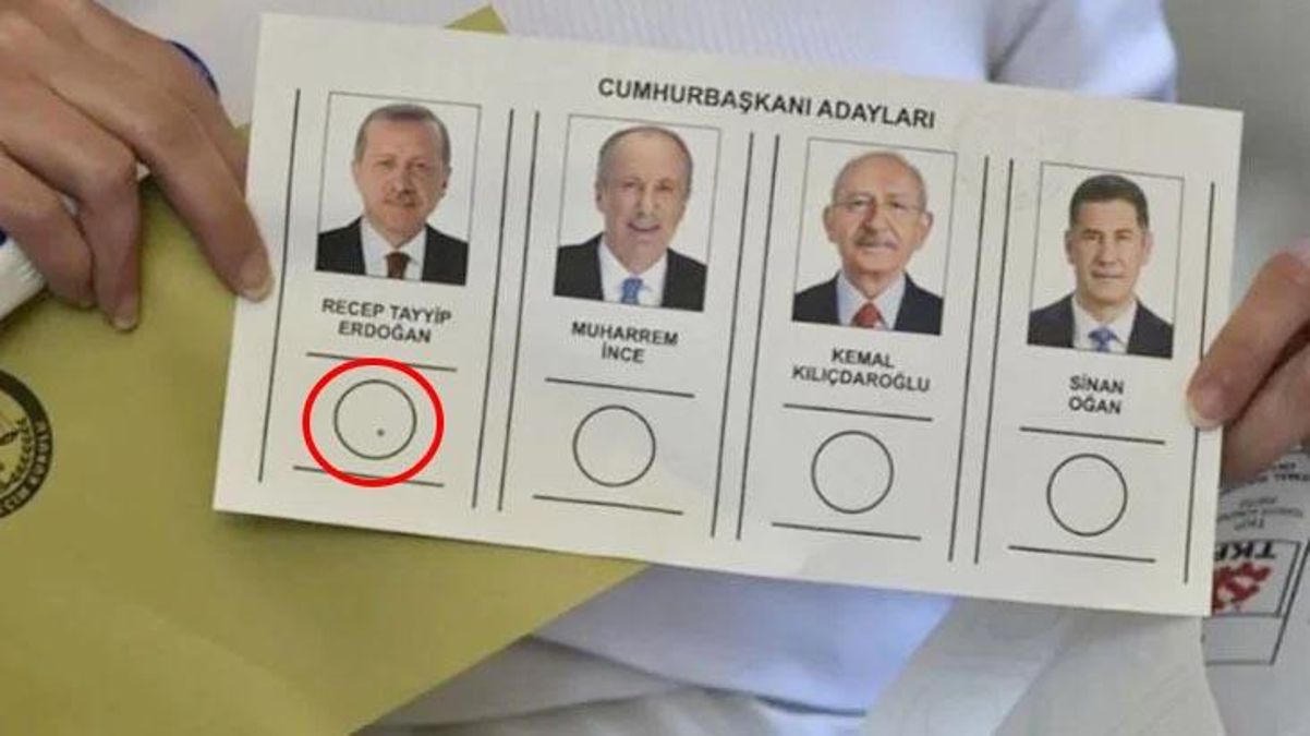 İletişim Başkanlığı'ndan oy pusulasında 