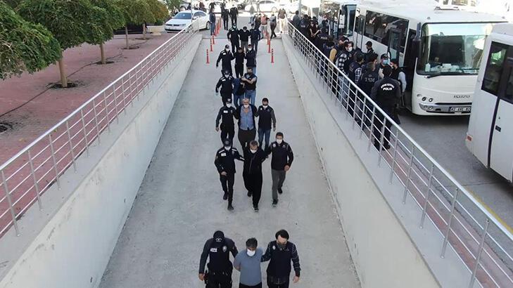 İnfaz timi kuran silahlı suç örgütüne 28 tutuklama