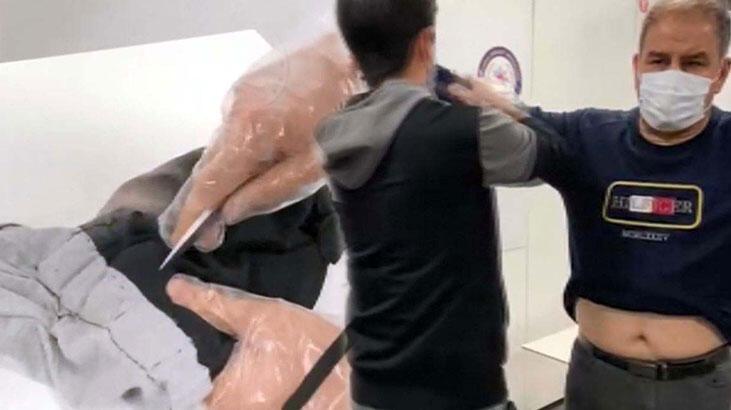 İranlı yolcunun tişörtünden kokain çıktı!