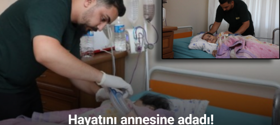 İşini bıraktı, 3 yıldır hayatını yatağa bağımlı annesine adadı