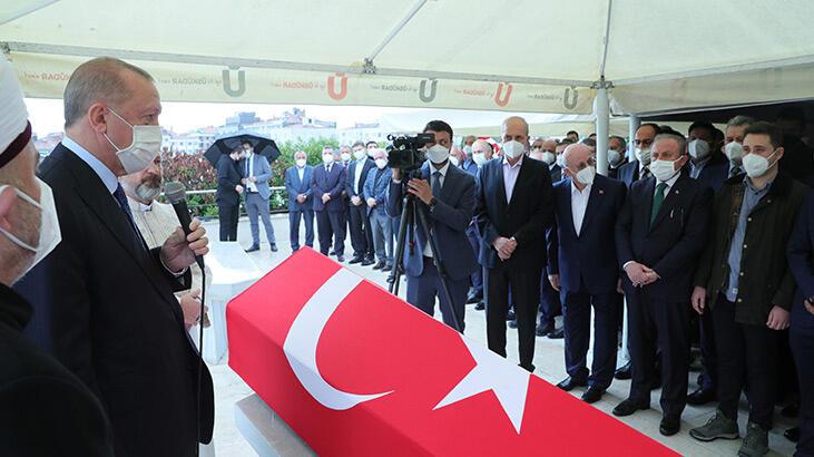İsmet Uçma'ya veda! Cumhurbaşkanı Erdoğan da cenaze törenine katıldı