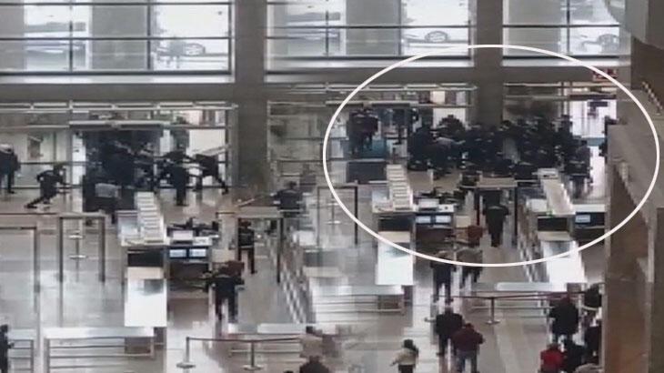İstanbul Adalet Sarayı'nda hareketli dakikalar! Polis kapıdan sokmadı