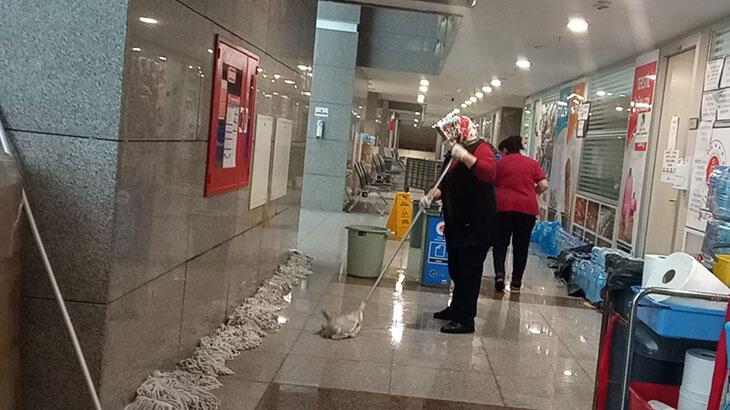 İstanbul Adalet Sarayı'nda su baskını