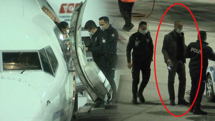 İstanbul'a gelen uçakta fark edildi! Polis kapıda karşıladı