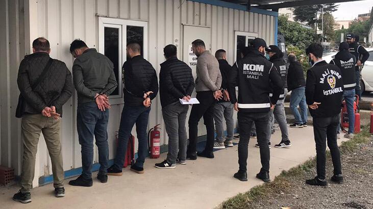 İstanbul'da 6 aylık takip! Otopark çetesi çökertildi