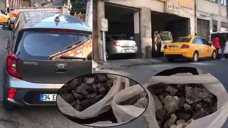 İstanbul’da akıl almaz hırsızlık: Kiralık aracın egzozundan kristal parça çaldılar