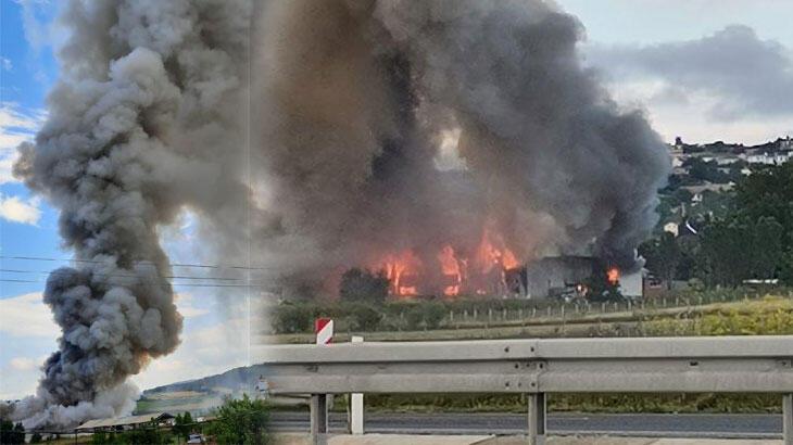 İstanbul'da fabrika yangını! Birçok ilçeden itfaiye sevk edildi