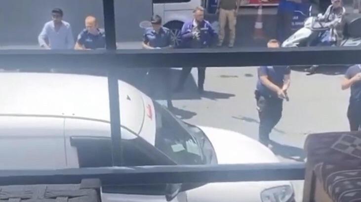İstanbul’da hareketli anlar! Oğluyla tartışıp etrafa saldırdı