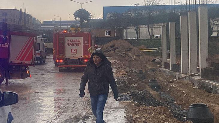 İstanbul'da istinat duvarının altında kalan işçi hayatını kaybetti