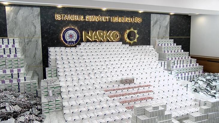 İstanbul'da kaçak ve sahte ilaç operasyonu! 2 milyon ilaç ele geçirildi
