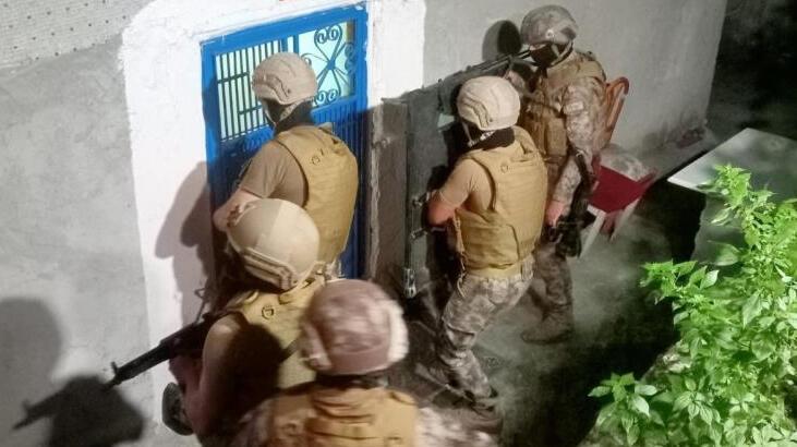 İstanbul'da operasyonda hareketli anlar