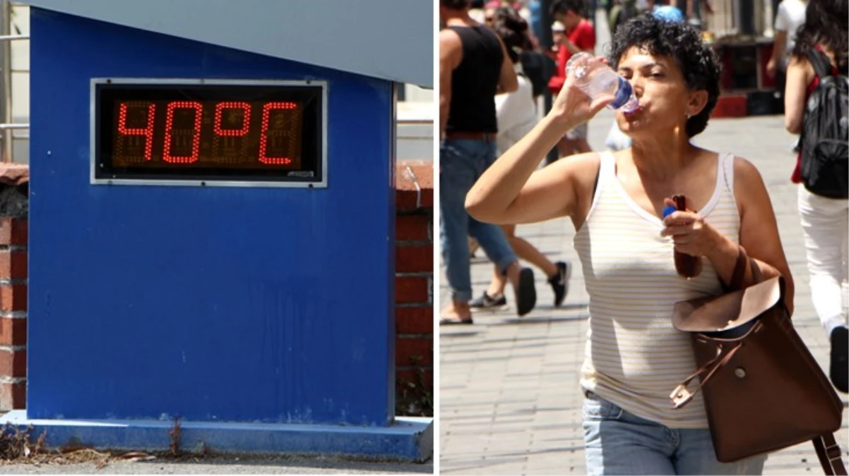 İstanbul'da termometreler 40 dereceyi gördü