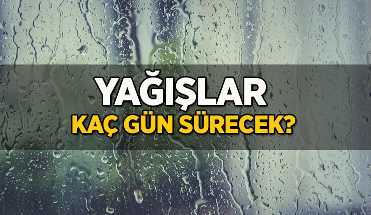 İstanbul'da yağışlar kaç gün sürecek? Meteoroloji'den 5 günlük hava durumu tahmini...