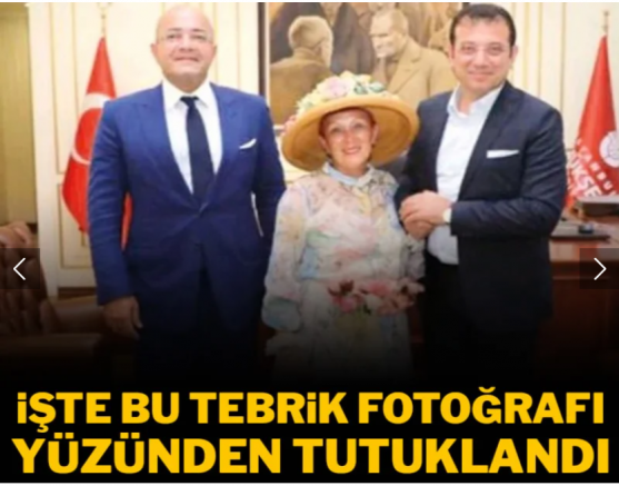 İşte bu tebrik fotoğrafı yüzünden tutuklandı