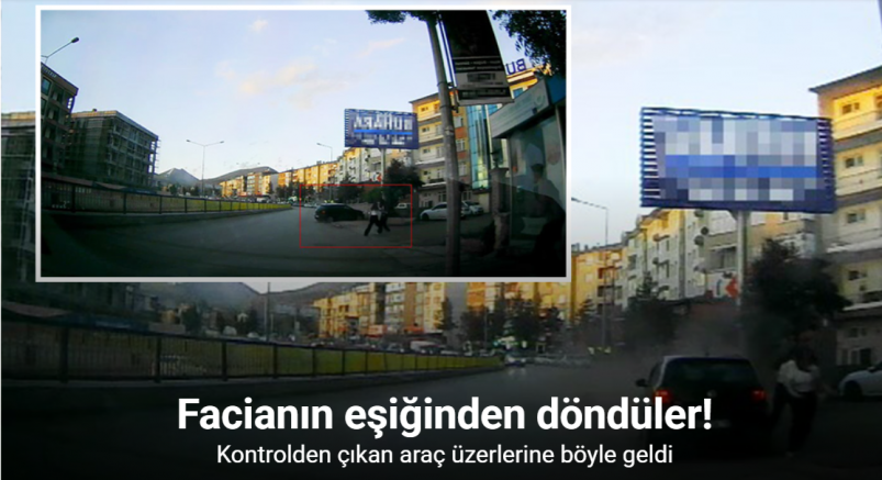 İşte Erzurum’da yürekleri ağızlara getiren o anlar