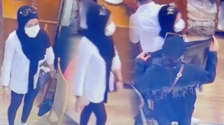 İstiklal Caddesi'nde 3 kadın turistlerin çantasını böyle çaldı