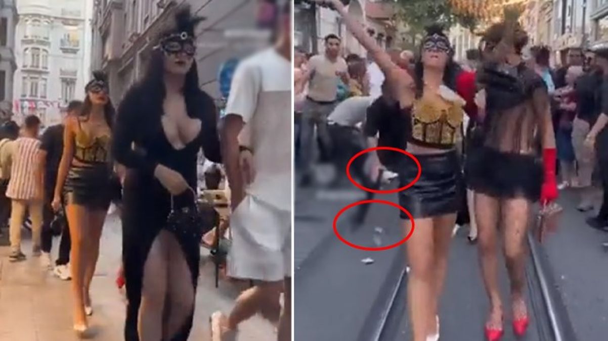 İstiklal Caddesi'nde etrafa dolar saçan 13 kişi operasyonla yakalandı