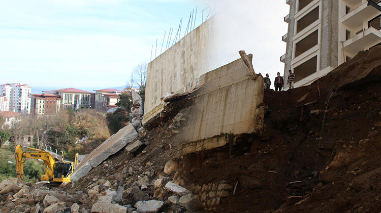 İstinat duvarının çöktüğü olayda yeni gelişme!