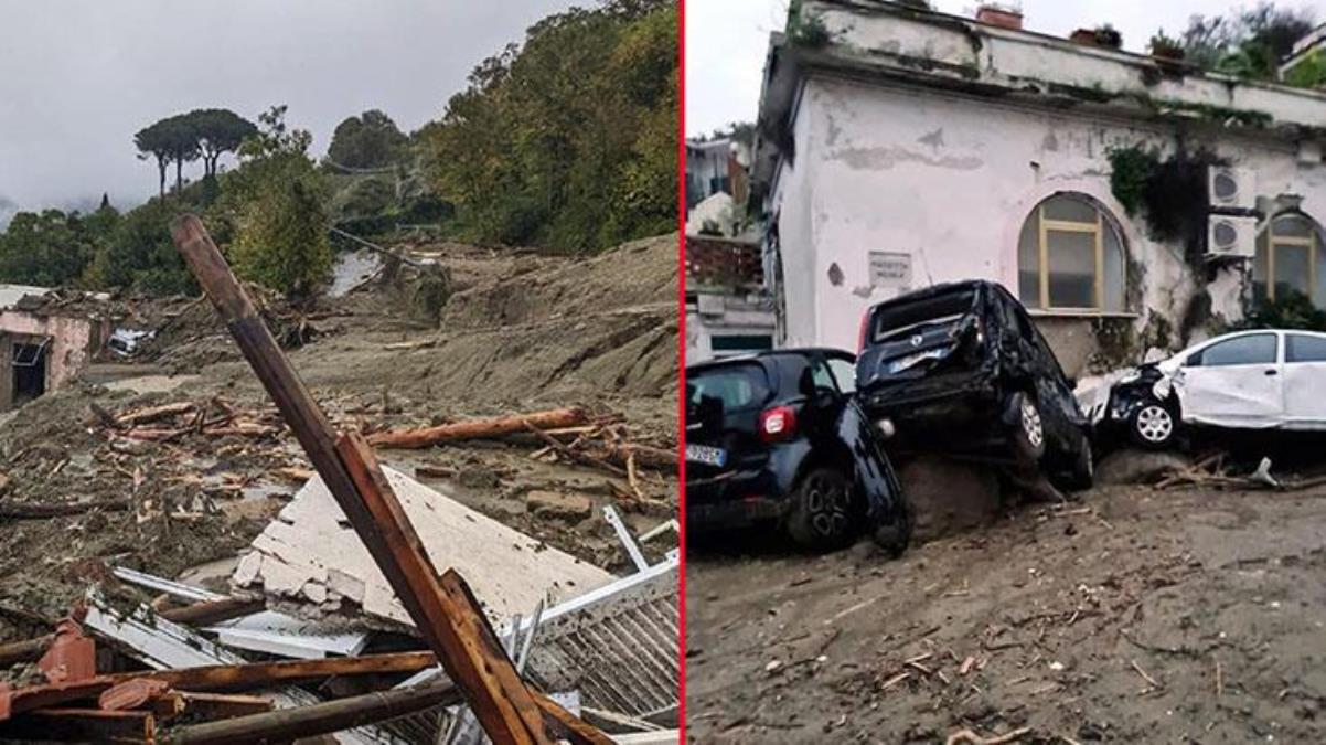 İtalya'nın Ischia Adası'nda şiddetli yağış heyelana neden oldu: 8 ölü var, 100'den fazla kişiye ulaşılamıyor