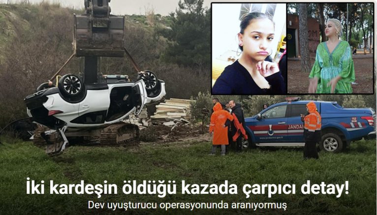 İzmir’de iki kardeşin öldüğü kazada çarpıcı detay