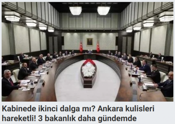 Kabinede ikinci dalga mı? Ankara kulisleri hareketli! 3 bakanlık daha gündemde