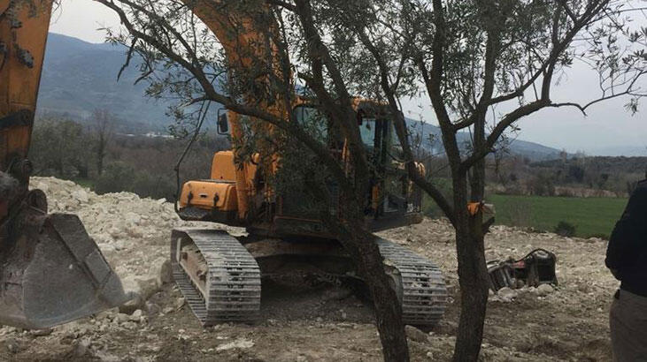 Kaçak kazı yapıyorlardı suç üstü yakalandılar 