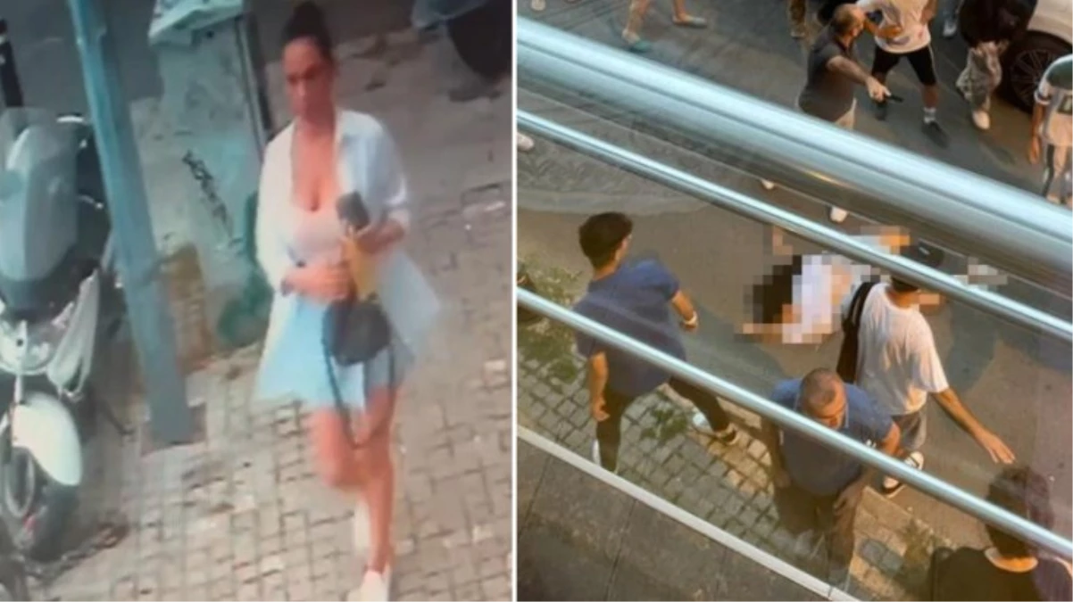 Kadıköy'de avukat tarafından 4. kattan aşağı atıldığı öne sürülen kadının son görüntüleri ortaya çıktı