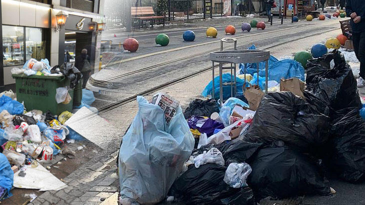 Kadıköy'de çöp dağları!