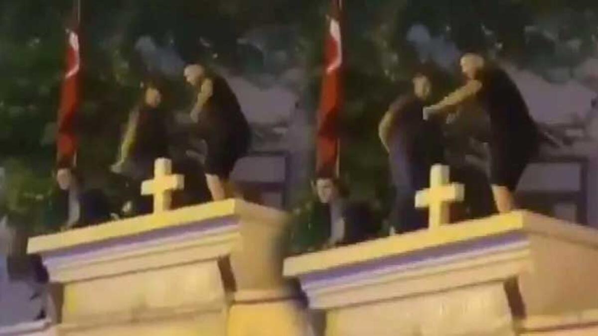 Kadıköy’de kilise duvarında oynayan 3 şüphelinin 1'er yıl hapisleri istendi