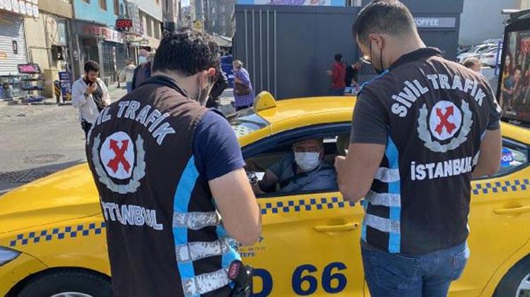 Kadıköy'de taksicilere denetim