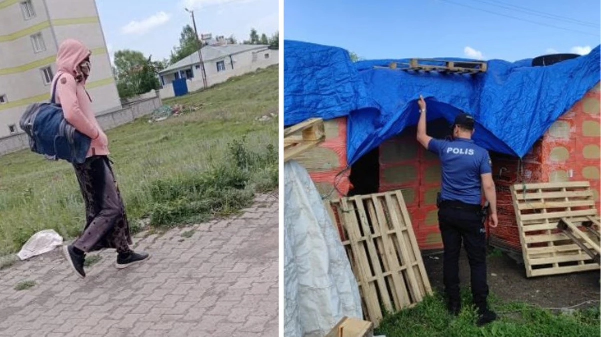 Kadın kıyafetiyle dolaşan şüpheli mahalleliyi tedirgin ediyor