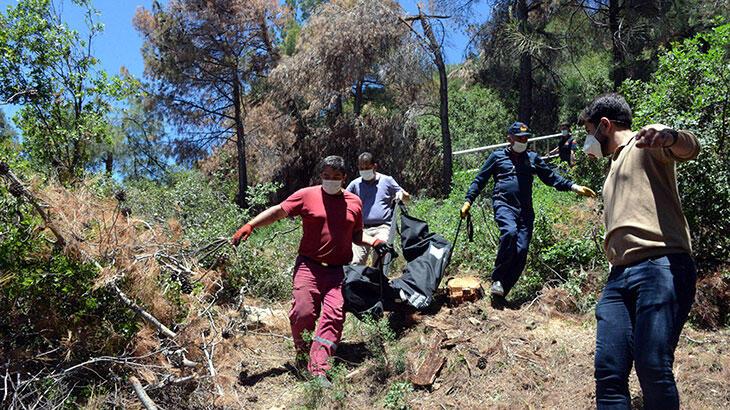 Kahramanmaraş'ta ormanda çürümüş ceset bulundu