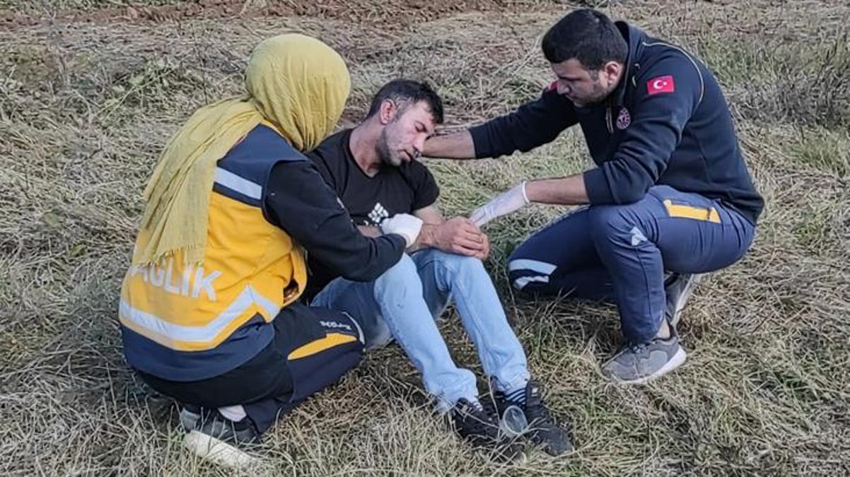 Kahreden anlar! Gördüğü acı manzaraya dayanamayan operatör olduğu yere yığıldı kaldı