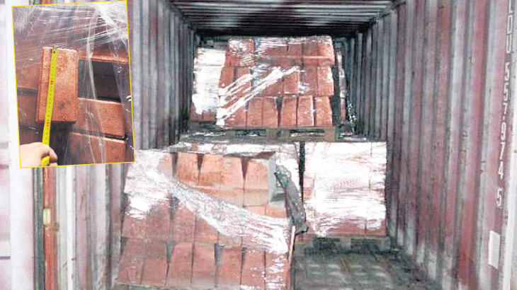 Kaldırım taşıyla büyük vurgun