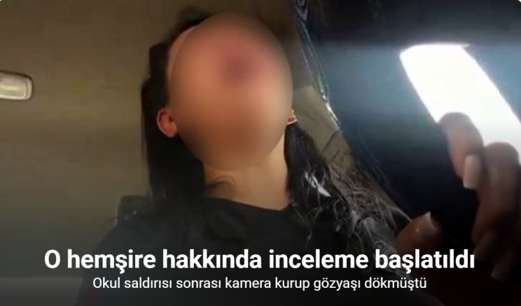 Kamera kurup ağladı, bakanlık inceleme başlattı