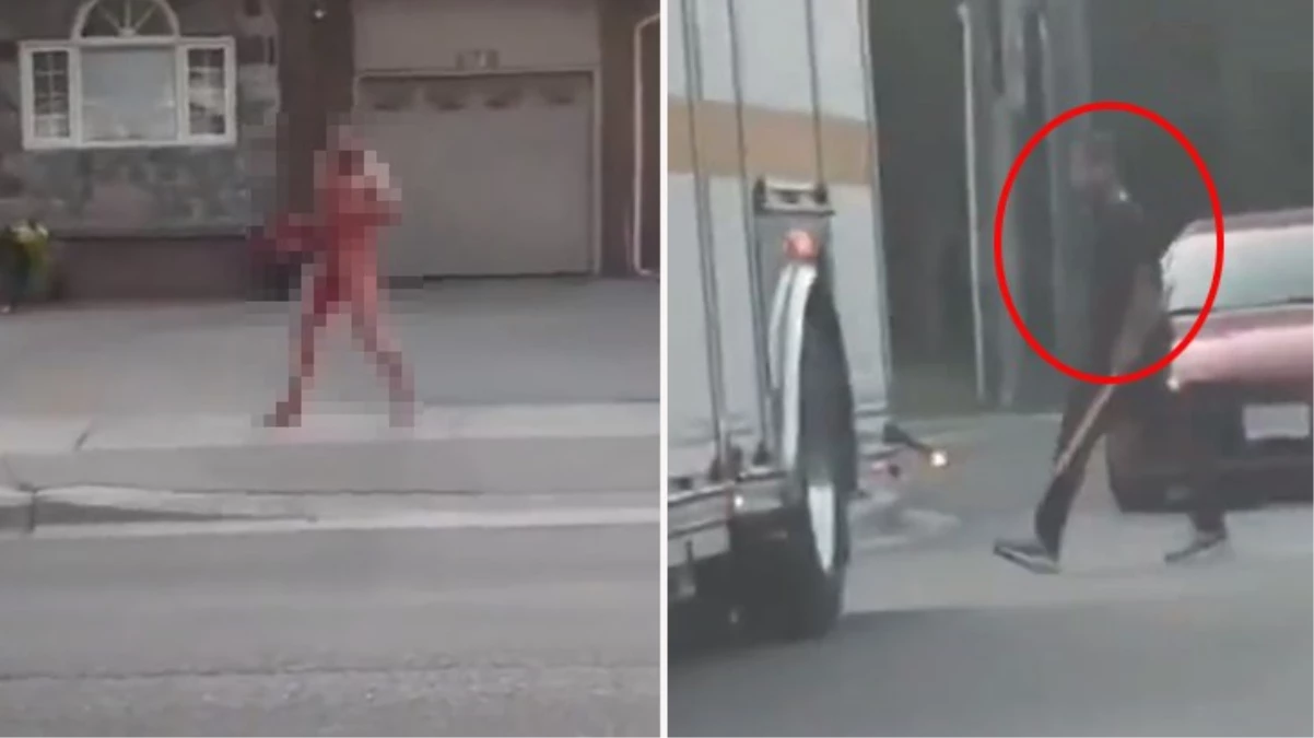 Kanada, Ağrılı kardeşlerin kılıçlı kavgasını konuşuyor: Kanlar içinde kalan adam, caddede çıplak şekilde kaçtı