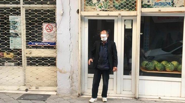 Karantinayı deldi, bakkalda yakalandı!