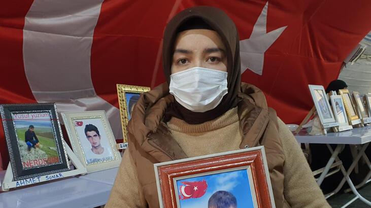 Kardeşi için nöbet tutan abla: PKK hasta kardeşime el koydu