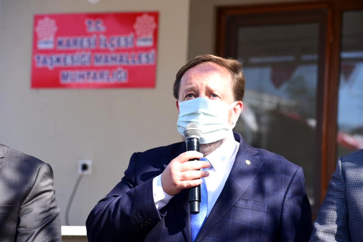 Karesi Belediyesi'nden Taşkesiği Mahallesi'ne sosyal tesis