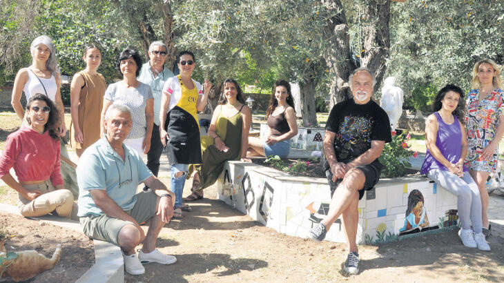 Karyalıların ektiği zeytinlere saygı