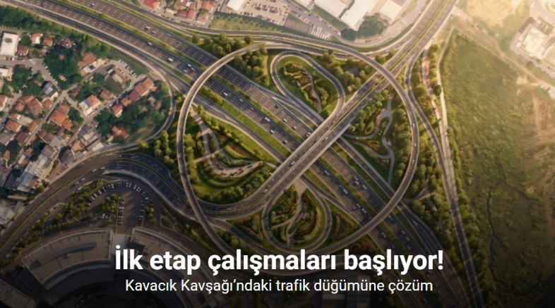 Kavacık Kavşağı’ndaki trafik düğümüne çözüm: İlk etap çalışmaları başlıyor