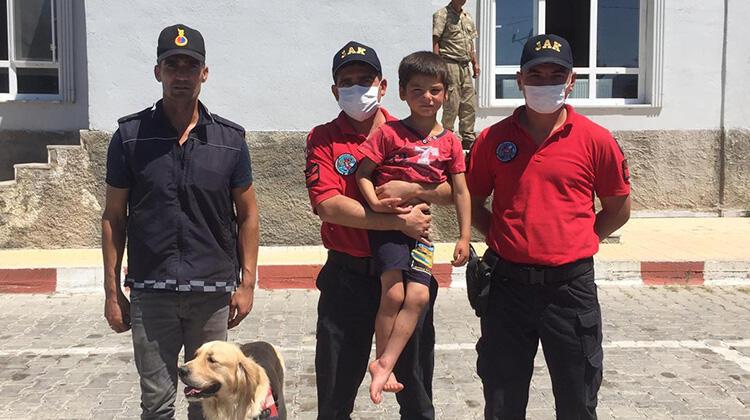 Kaybolan 5 yaşındaki Kemal, 15 saat sonra bulundu