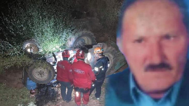 Kayıp olarak aranan yaşlı adam traktörün altında ölü bulundu