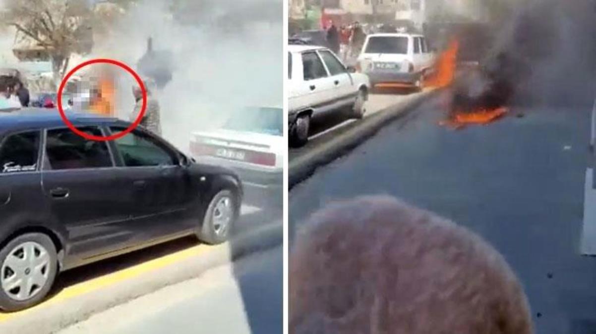 Kayseri'de belediye ile yol yapım anlaşmazlığı yaşayan adam kendini ve eşini ateşe verdi