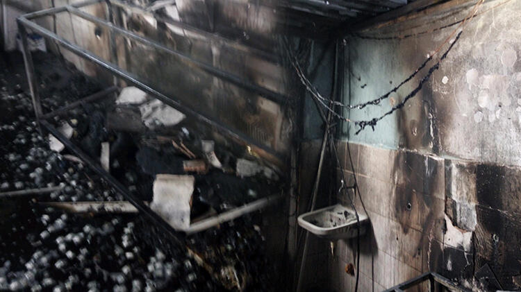 Kayserispor Başkanı Berna Gözbaşı'nın fabrikasında yangın